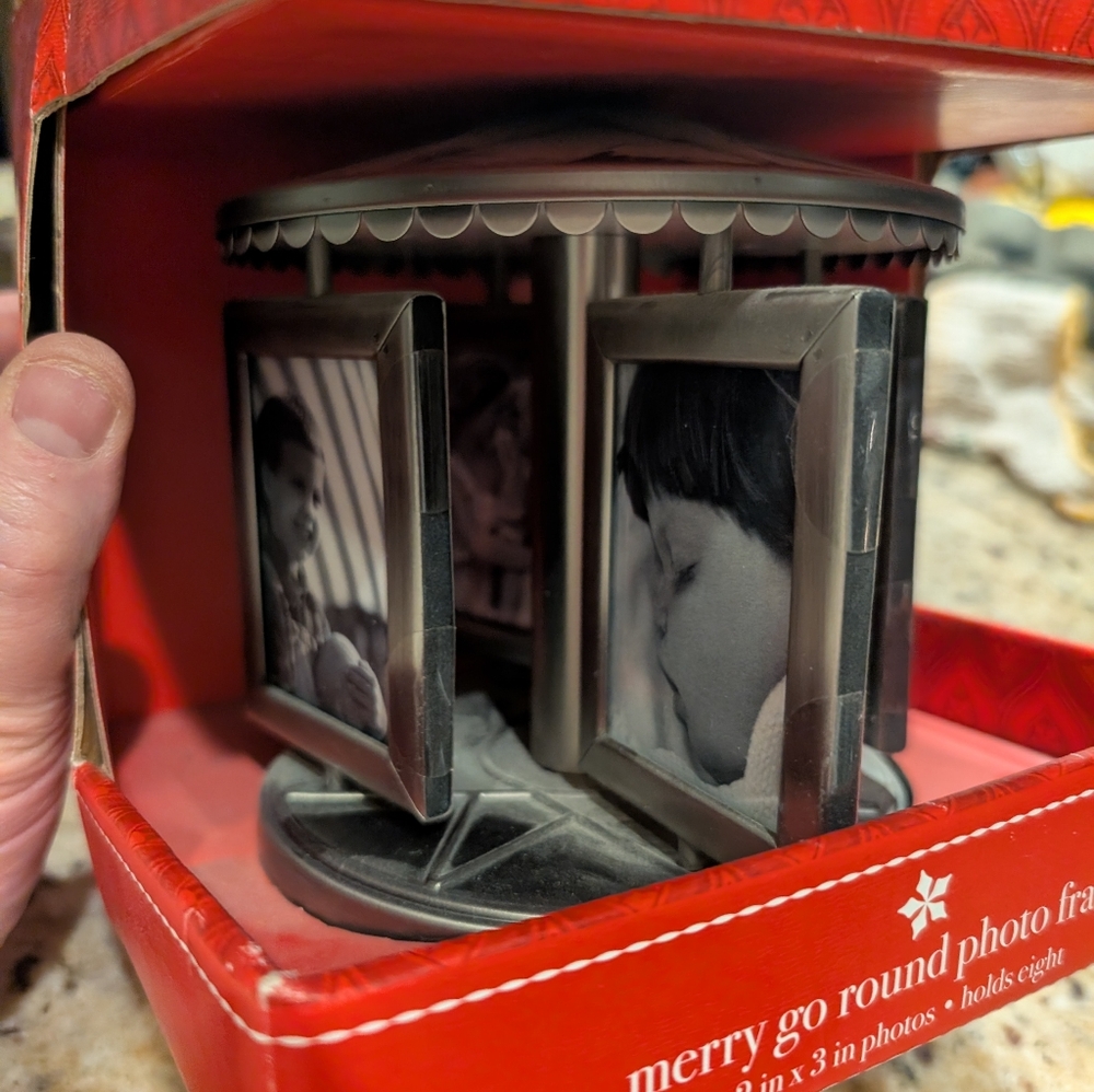 Merry Go Round Photo Frame Target New In Box - Picture 2 of 4